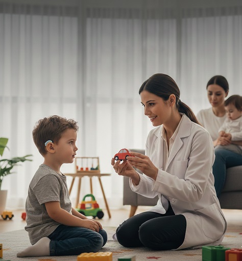 سماعات ضعف السمع للأطفال